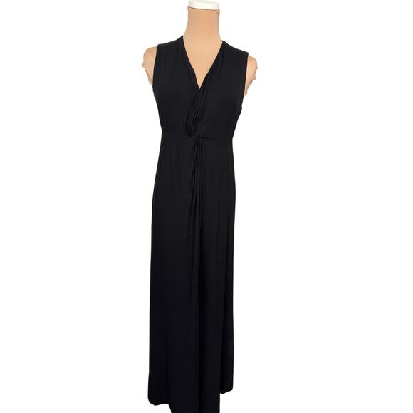 Rachel Zoe Black Maxi Dress Maternity Pea In The Pod - Picture 1 of 4
